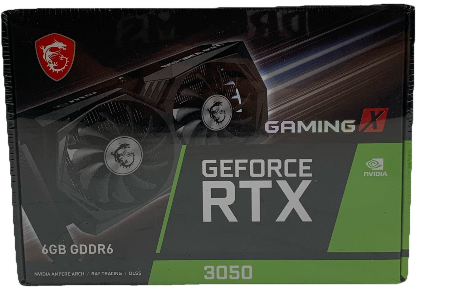 MSI Gaming GeForce RTX 3050 6GB GDDR6 PCI Express 4.0 x8 ATX Gaming Video Card