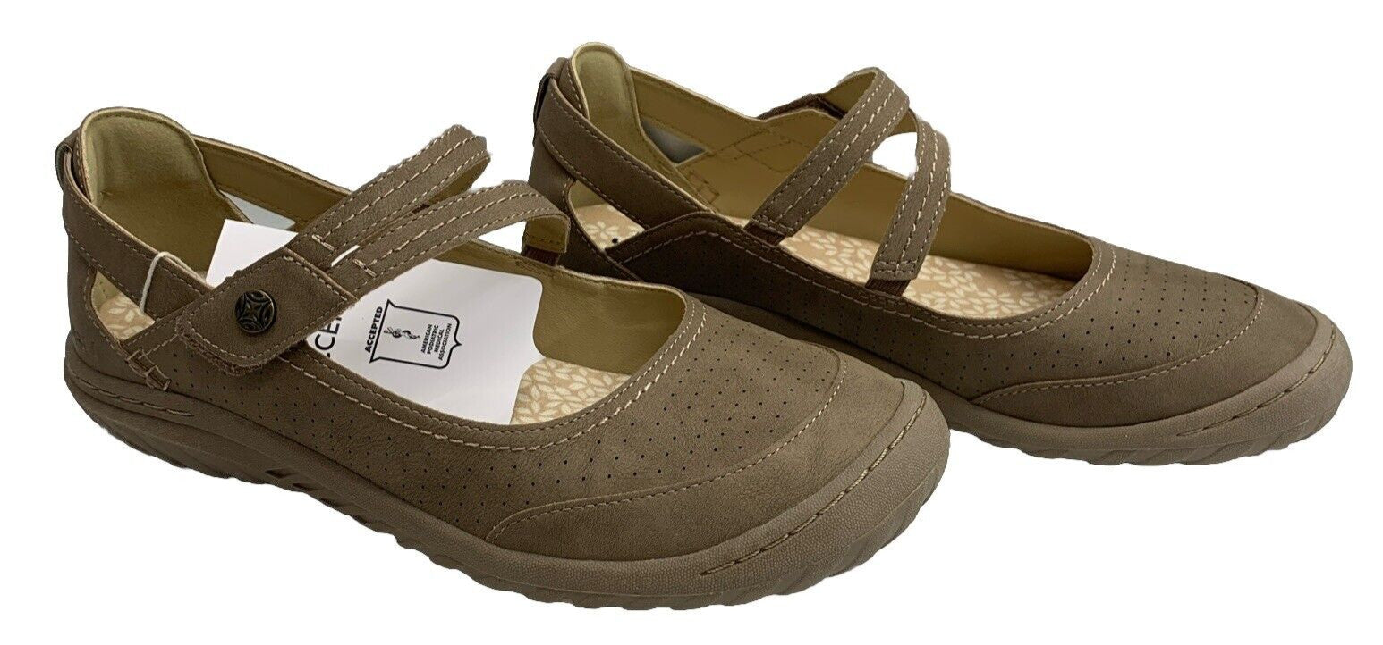 JBU By Jambu Fawn Women's Slip On Casual Classic Fashion Shoes Taupe B3FAW54 9M