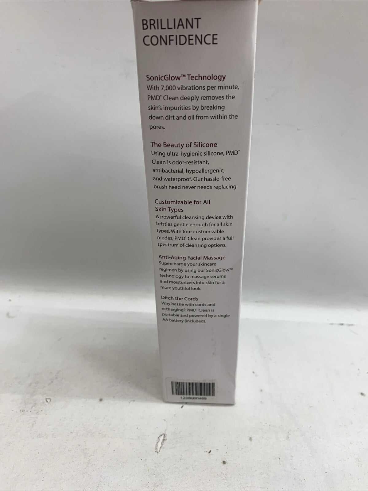 PMD Clean Smart Facial Cleansing Device Waterproof Clear Pores and Blackheads