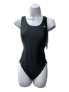TYR MSO1A Women Sport Wide Straps Solid X-back One Piece Swimsuit Black Size 36