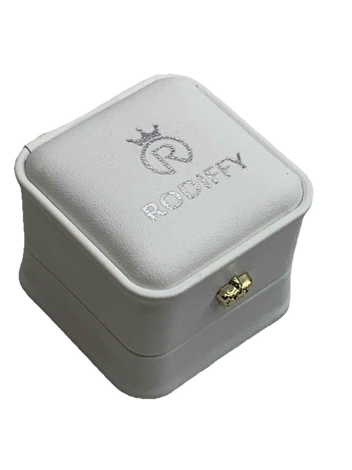 Radiant Cut Yellow Sterling Silver .925 CZ 3 Stone Engagement Ring Size 8.5