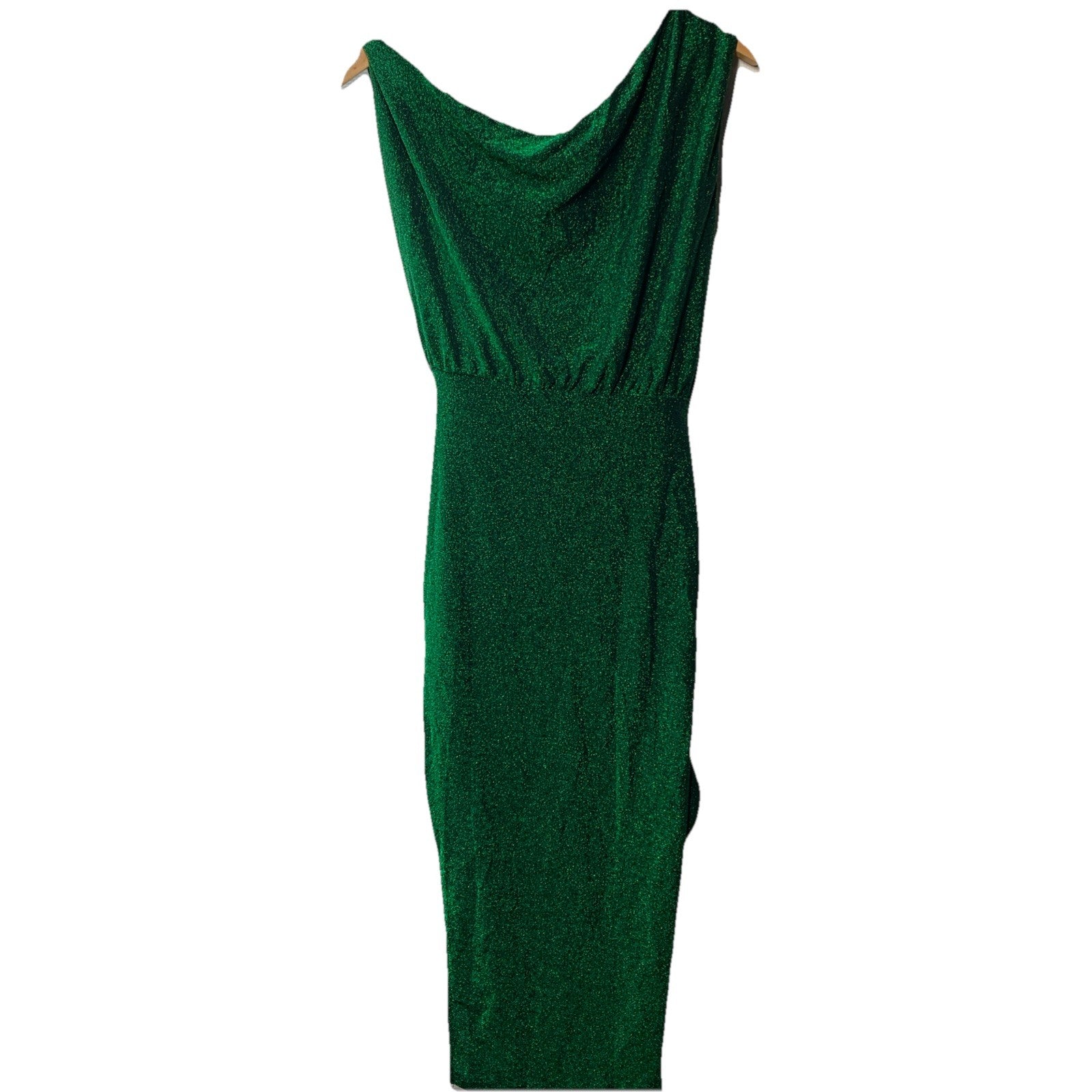 Petal & Pup Women's Santiago Off Shoulder Cocktail Midi Dress Medium Sleeveless