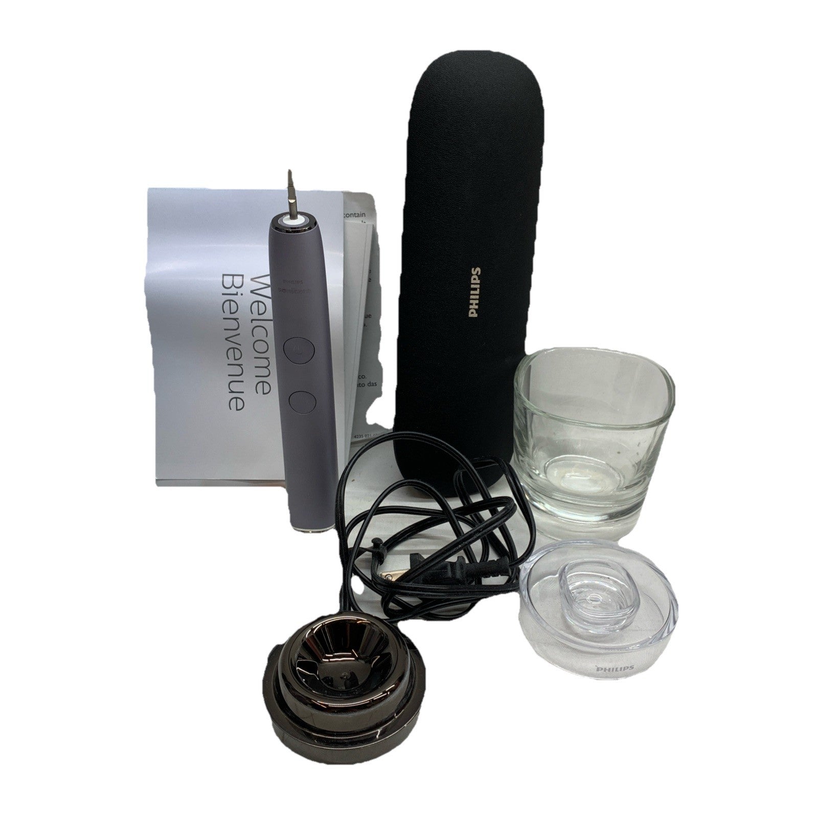 Philips Sonicare DiamondClean Smart 9500 Electric Toothbrush, Gray - FOR PARTS