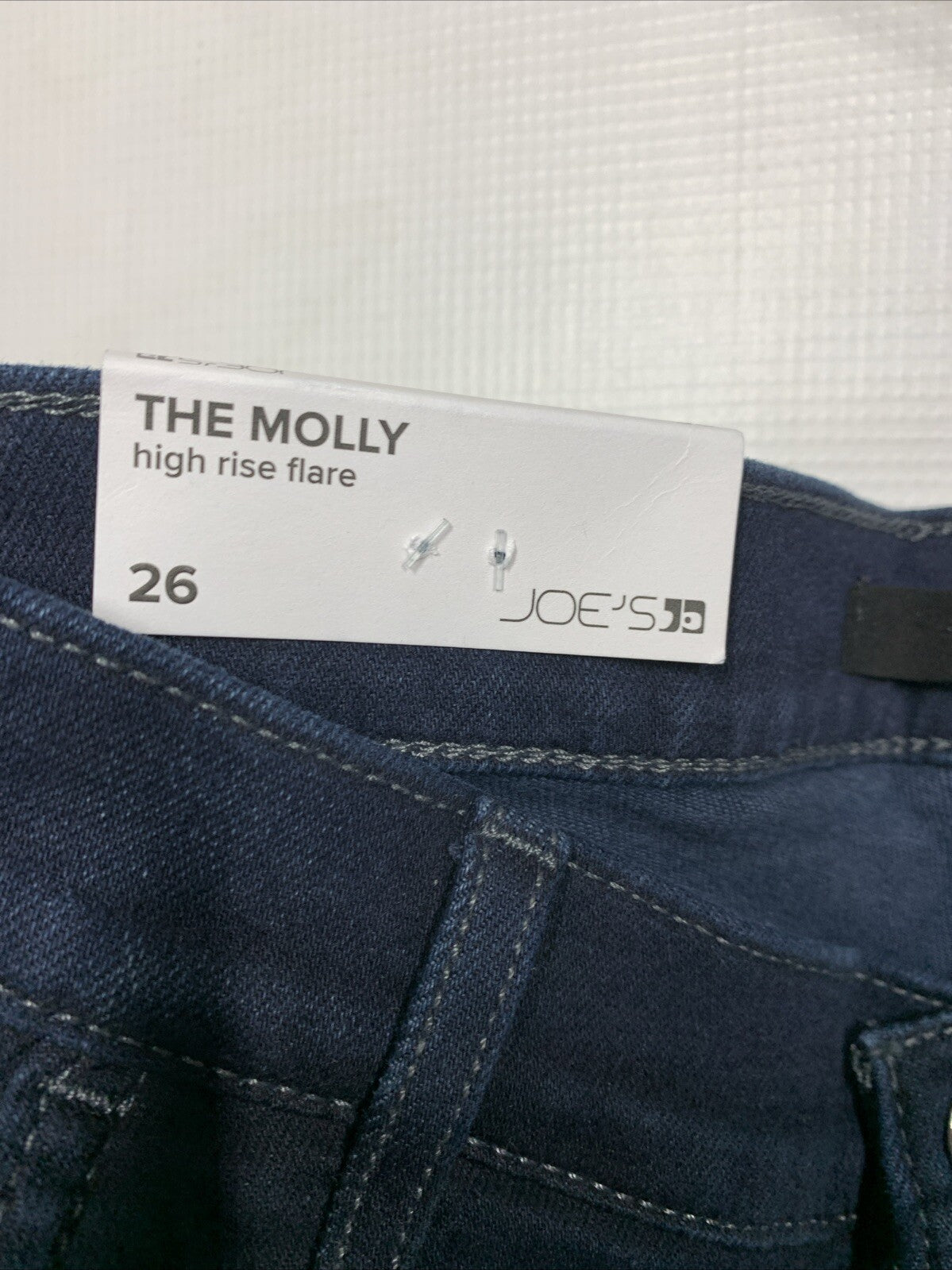 Joe's Women's The Molly High Rise Flare Jean Size 26 Long Pants Fitted Blue