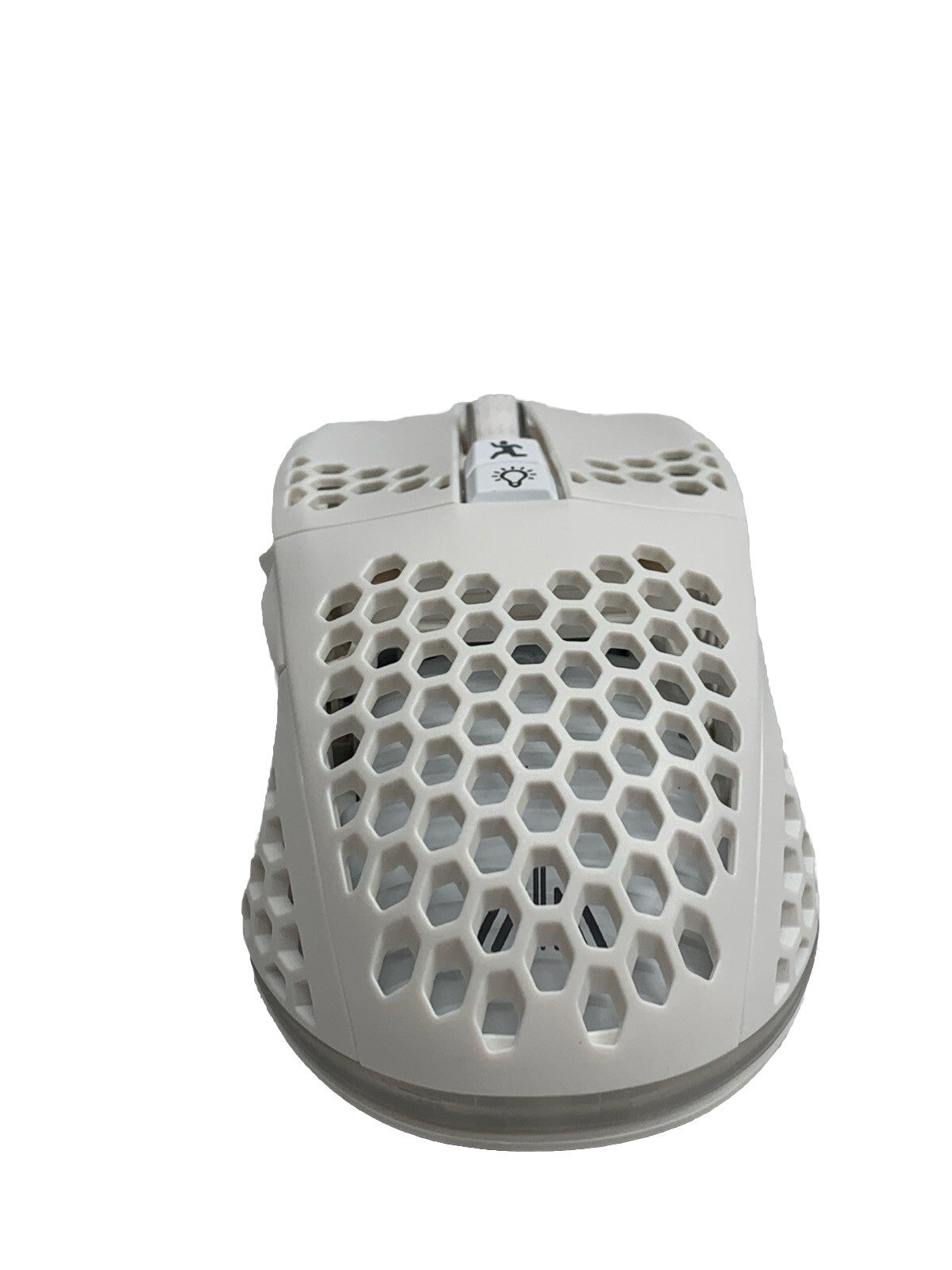 Solakaka Tri-mode Gaming Wireless Mouse SM600 White with RGB Light for Laptop/PC