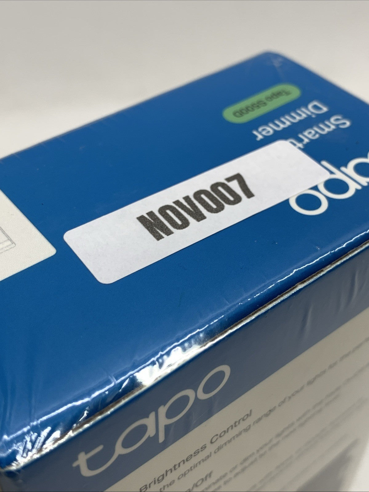 TP-Link Tapo S500D Smart 2.4GHz Wi-fi Light Dimmer Switch, Single Pole White